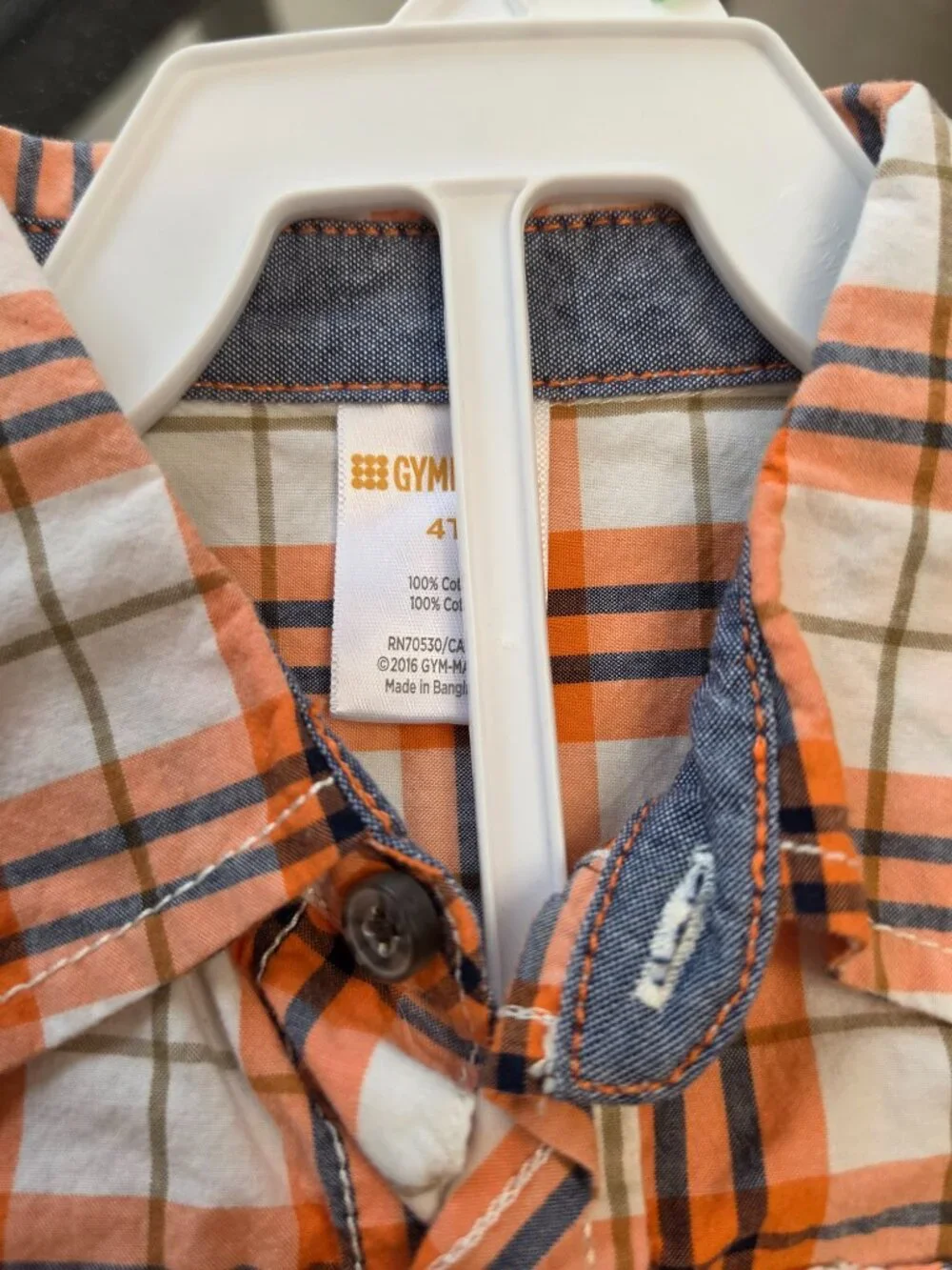 Boys long sleeve 4T group Ralph Lauren and two Gymboree shirts